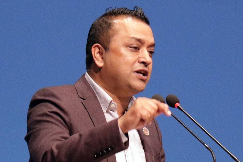 मान्छेहरुलाई सरकार जहाँ देख्यो त्यही रिस उठ्ने प्रवृत्ति देखिएको महामन्त्री थापाको भनाइ