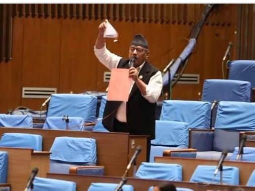 आखिर किन च्याते सांसद ले बजेट पुस्तिका ?