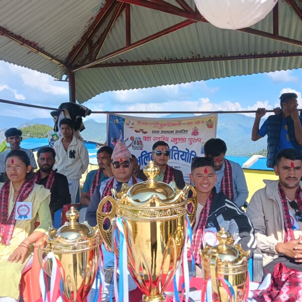 सिर्जनशिल बाल क्लबको आयोजनामा,ढकारीमा वडास्तरिय भलिबल प्रतियोगिता सुरु