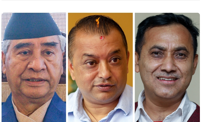 देउवालाई विशेष महाधिवेशनको जानकारी विश्वले दिने प्रतिवेदन लेख्न गगन धुलिखेलमा,