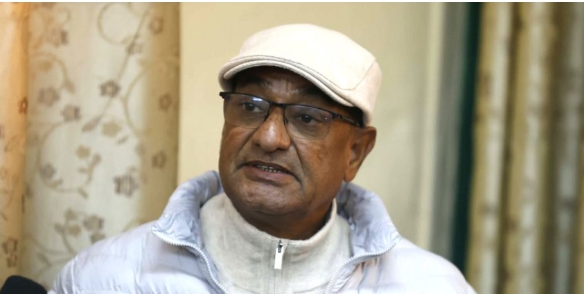 पूर्व गृहमन्त्री एवम कांग्रेस नेता रमेश लेखक पक्राउ