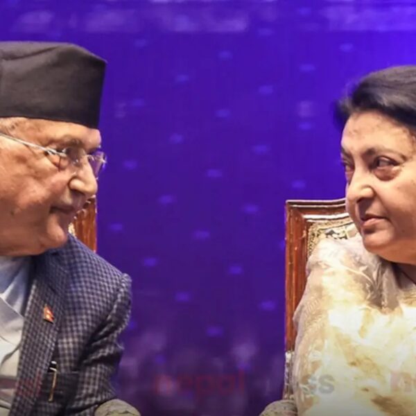 पूर्वराष्ट्रपति विद्यादेवी भण्डारी र एमाले अध्यक्ष केपी शर्मा ओलीबीच सघन छलफल