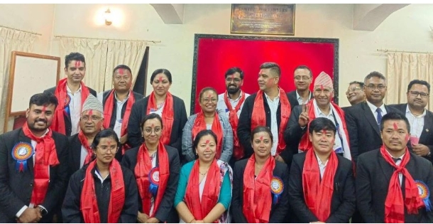 ललितपुर बारमा नेपाली कम्युनिस्ट पार्टी प्यानलकाे क्लिनस्वीप