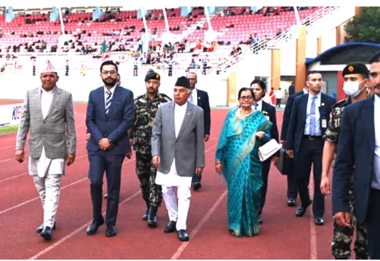 राज्यले खेलमा भविष्य छ भन्ने भावना जागृत गर्नुपर्छ : राष्ट्रपति रामचन्द्र पौडेल